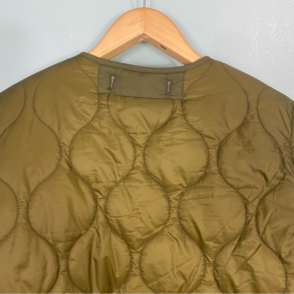 MOTHER Olive Quilted Jacket - Picture 5 of 7